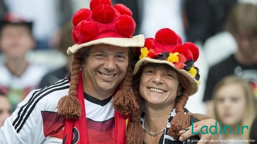 تصاویر زوج‌های عشق فوتبال در یورو 2016