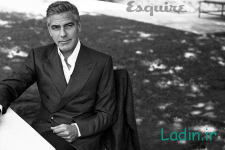 تصاویر جرج کلونی روی مجله اسکوئر, تصاویر George Clooney روی مجله اسکوئر Esquire