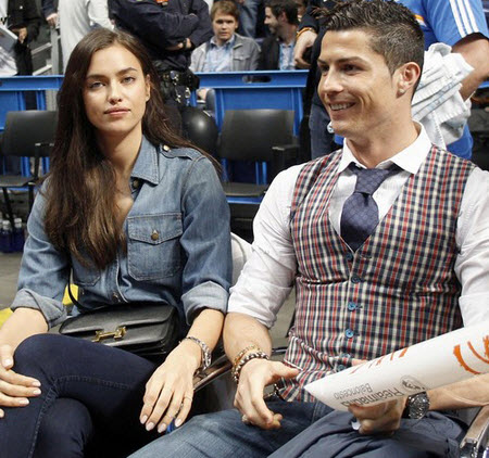 Cristiano Ronaldo and fiance Irina Shayk