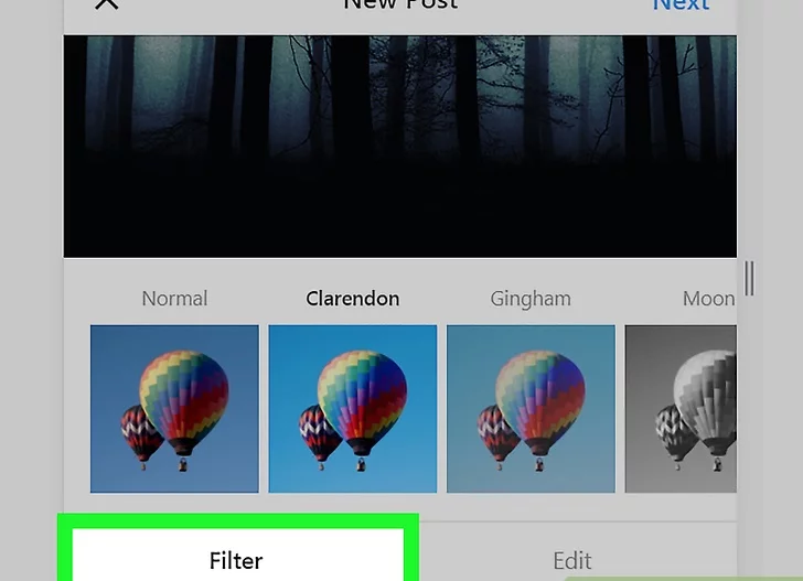 می توانید از فیلتر های اینستاگرام برای ادیت کردن عکس استفاده کنید