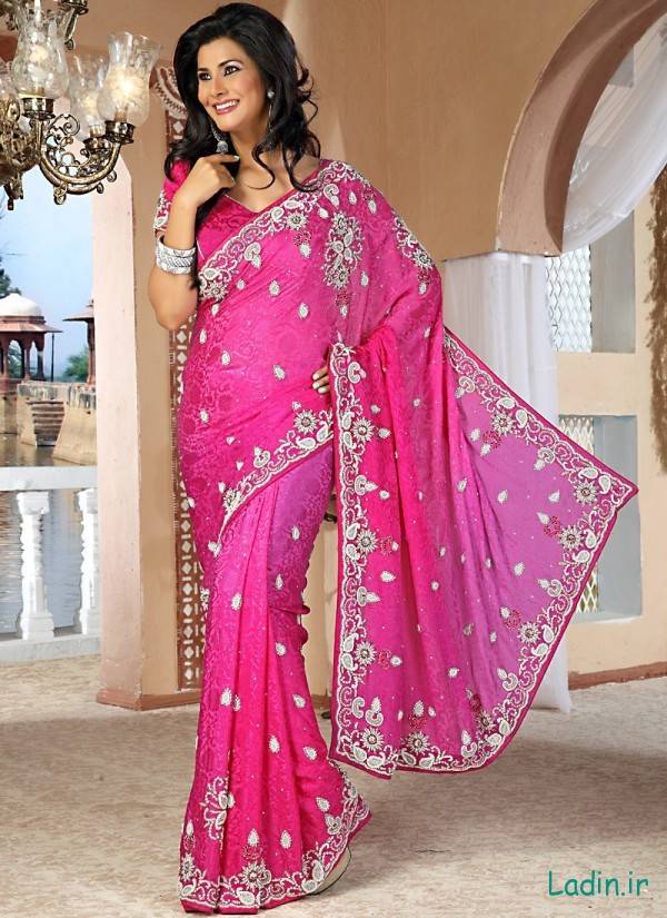 amazing-rose-pink-jacquard-bridal-saree-800x1100
