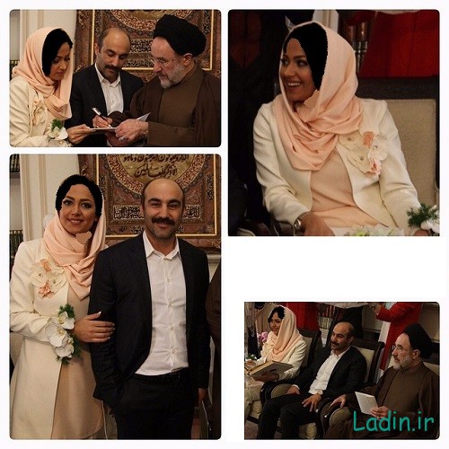 عکس جدید از ازدواج و همسر محسن تنابنده