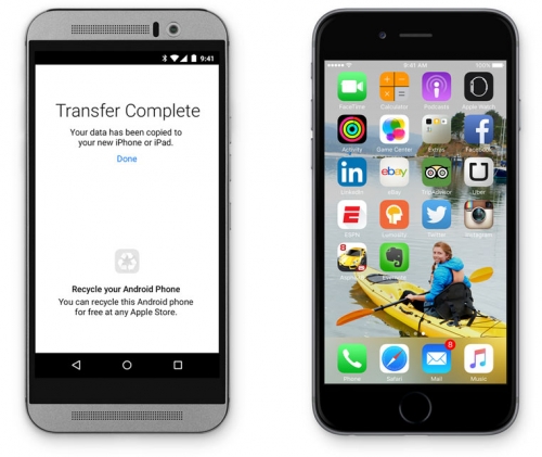 آموزش انتقال اطلاعات از Android به iOS با Move to iOS