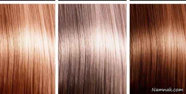 رنگ کردن مو ، رنگ موی طبیعی برای موهای سفید ، رنگ موی طبیعی قهوه ای روشن