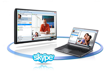 با تماس های ویدیویی Skype روی صفحه عریض تلویزیون با دیگران در تماس باشید